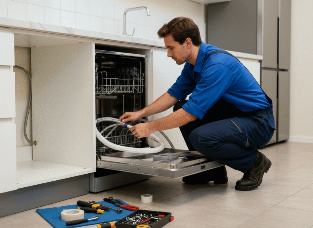 Calgary Dishwasher Installation Service by Aziz Appliance