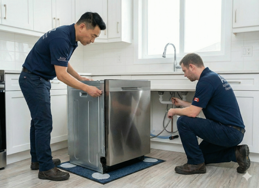 Professional Dishwasher Installation in Calgary